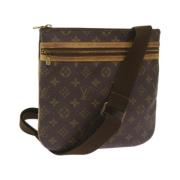 Pre-owned Canvas shoulder-bags Louis Vuitton Vintage , Brown , Dames