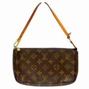 Pre-owned Canvas handbags Louis Vuitton Vintage , Brown , Dames