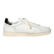 Vintage Wit Leren Sneaker Elia Maurizi , White , Heren