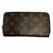 Pre-owned Canvas wallets Louis Vuitton Vintage , Brown , Heren