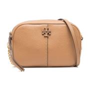 Bruine Cross Body Camera Tas Tory Burch , Brown , Dames