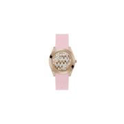 Quartz analoog horloge Guess , Pink , Dames