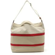 Pre-owned Canvas shoulder-bags Loewe Pre-owned , Beige , Dames