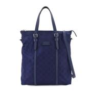 Pre-owned Fabric gucci-bags Gucci Vintage , Blue , Dames