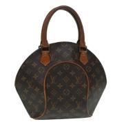 Pre-owned Canvas handbags Louis Vuitton Vintage , Brown , Dames