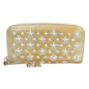 Pre-owned Leather wallets Jimmy Choo Pre-owned , Yellow , Dames