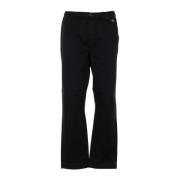 Casual Easy Broek Woolrich , Blue , Heren