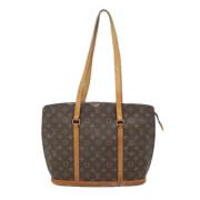 Pre-owned Canvas shoulder-bags Louis Vuitton Vintage , Brown , Dames