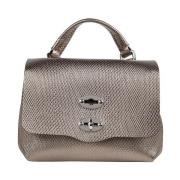 Stijlvolle Mix Patella Tas met Orlato Zanellato , Brown , Dames