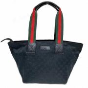 Pre-owned Canvas gucci-bags Gucci Vintage , Black , Dames