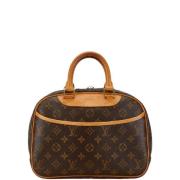 Pre-owned Canvas handbags Louis Vuitton Vintage , Brown , Dames