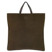 Pre-owned Suede shoulder-bags Loewe Pre-owned , Brown , Dames