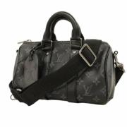 Pre-owned Fabric handbags Louis Vuitton Vintage , Black , Heren