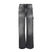 Zwarte Spider Stijl Dames Jeans Haikure , Black , Dames