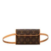 Pre-owned Canvas crossbody-bags Louis Vuitton Vintage , Brown , Dames