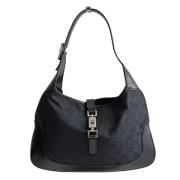 Pre-owned Leather gucci-bags Gucci Vintage , Black , Dames