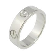 Pre-owned White Gold rings Cartier Vintage , Gray , Dames