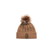 Dames Pom Pom Muts van Polyester Ralph Lauren , Brown , Dames