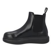 Leather boots Alexander McQueen , Black , Dames