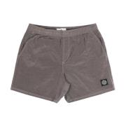 Kompas Logo Zwemshorts 'Dove Grey' Stone Island , Gray , Heren