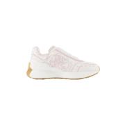 Leather sneakers Alexander McQueen , White , Dames