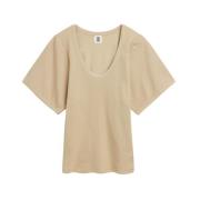 T-shirts By Herenne Birger , Beige , Dames