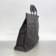 Pre-owned Canvas totes Hermès Vintage , Gray , Dames