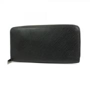 Pre-owned Fabric wallets Louis Vuitton Vintage , Black , Dames