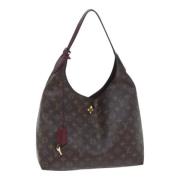 Pre-owned Canvas shoulder-bags Louis Vuitton Vintage , Brown , Dames