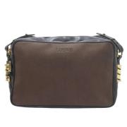 Pre-owned Leather shoulder-bags Loewe Pre-owned , Brown , Dames