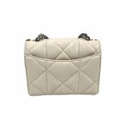 Pre-owned Leather shoulder-bags Coach Pre-owned , White , Dames