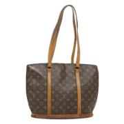 Pre-owned Canvas shoulder-bags Louis Vuitton Vintage , Brown , Dames