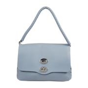 Stijlvolle Mix Patella Tas Zanellato , Blue , Dames