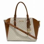 Pre-owned Canvas handbags Michael Kors Pre-owned , Brown , Dames