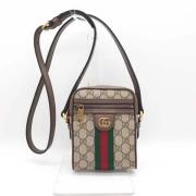 Pre-owned Canvas crossbody-bags Gucci Vintage , Beige , Dames