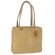 Pre-owned Nylon dior-bags Dior Vintage , Beige , Dames