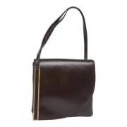 Pre-owned Leather shoulder-bags Loewe Pre-owned , Brown , Dames