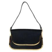 Pre-owned Leather gucci-bags Gucci Vintage , Black , Dames