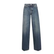 Intense Blauwe Denim Jeans Haikure , Blue , Dames