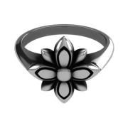 Bronzen stijve ring met zegel John Richmond , Gray , Dames