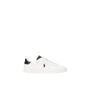 Heren Lage Polo Sneakers Ralph Lauren , White , Heren