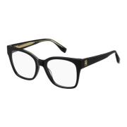 Zwarte Brillen TH 2157 Zonnebril Tommy Hilfiger , Black , Unisex