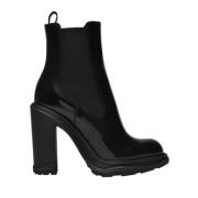 Leather boots Alexander McQueen , Black , Dames