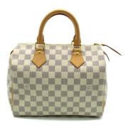 Pre-owned Canvas louis-vuitton-bags Louis Vuitton Vintage , Gray , Dam...