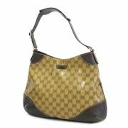 Pre-owned Canvas gucci-bags Gucci Vintage , Beige , Dames