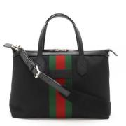 Pre-owned Canvas gucci-bags Gucci Vintage , Black , Dames