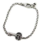 Pre-owned Metal bracelets Gucci Vintage , Gray , Heren