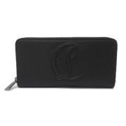 Pre-owned Leather wallets Christian Louboutin Pre-owned , Black , Dame...