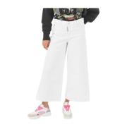 Cool Girl Cropped Witte Jeans Dsquared2 , White , Dames