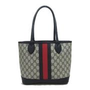 Pre-owned Canvas gucci-bags Gucci Vintage , Beige , Dames